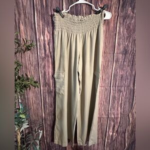 Elegant Beige wide leg pants
